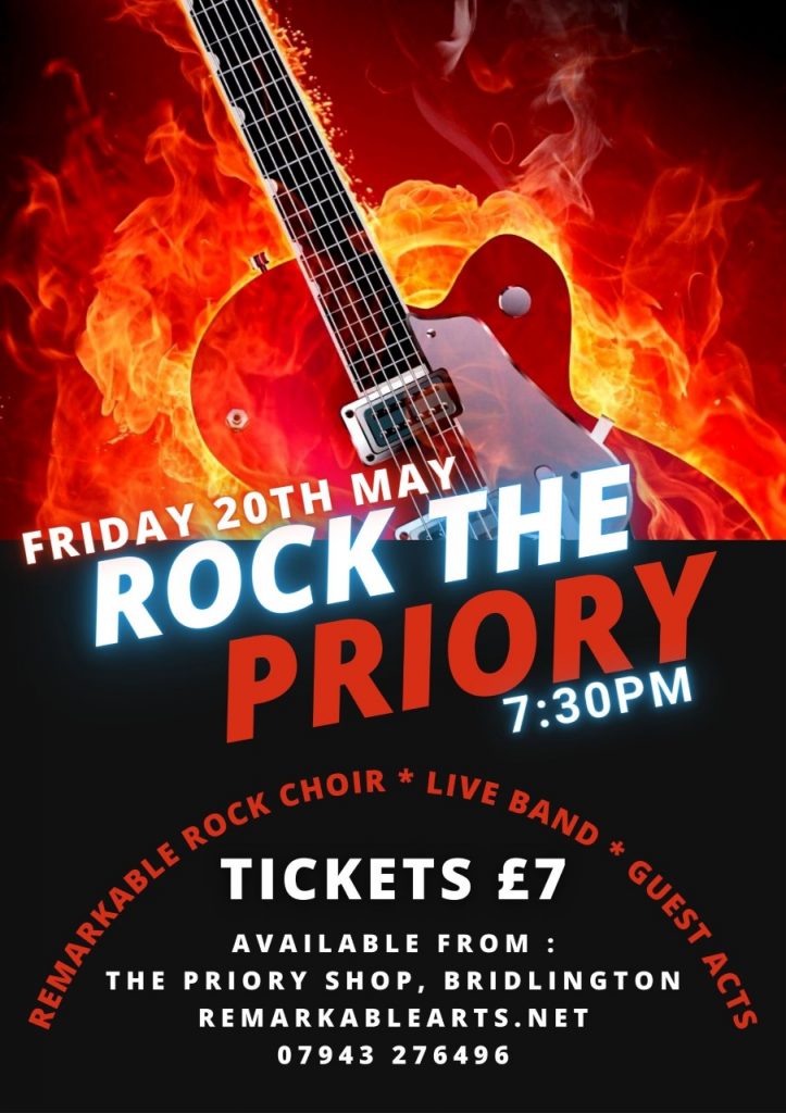 Poster - Rock the Priory 2022