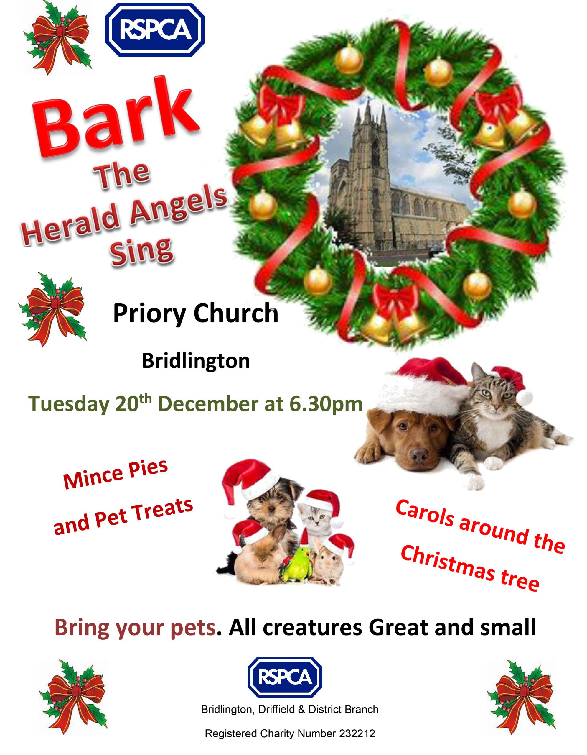 Poster: Bark the Herald at Bridlington Priory