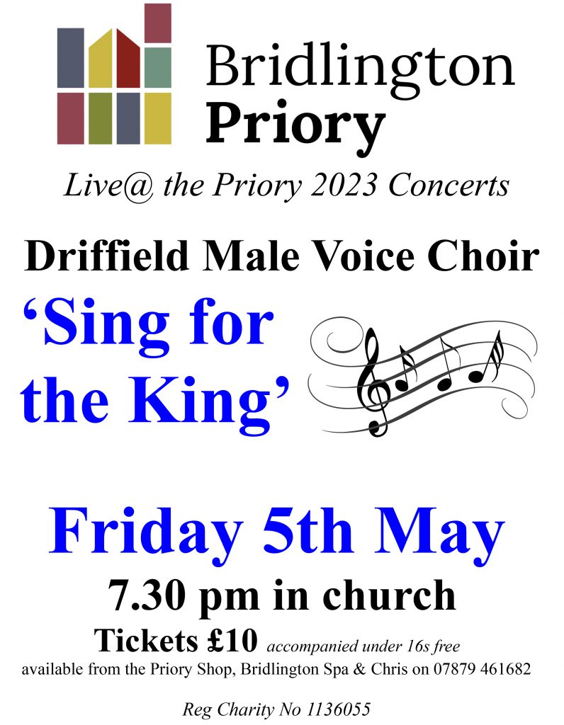 Poster - Concert: Sing for the King