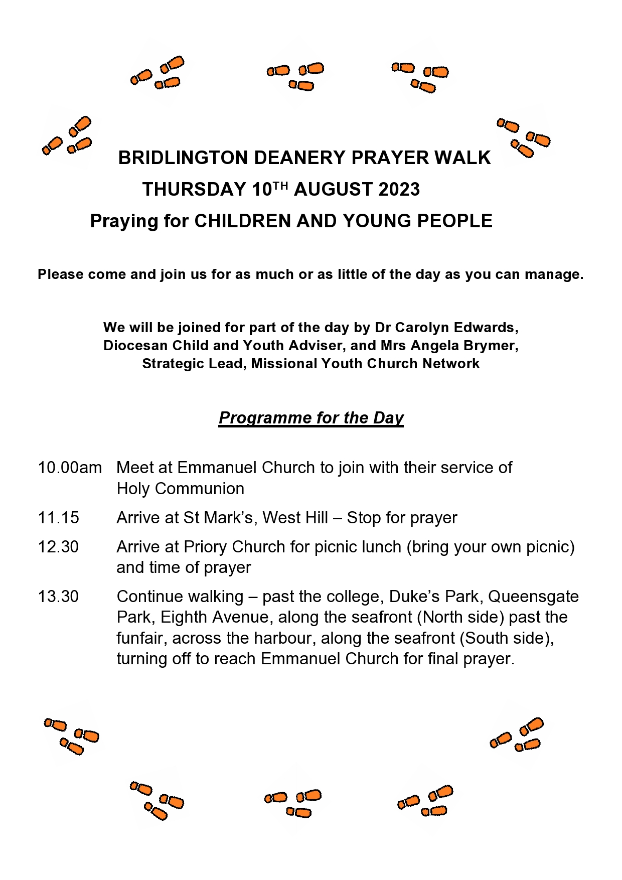 Deanery Prayer Walk