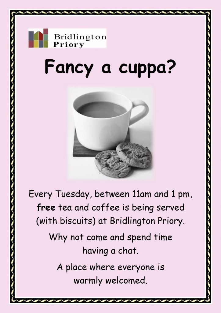 Bridlington Priory - Fancy a Cuppa?