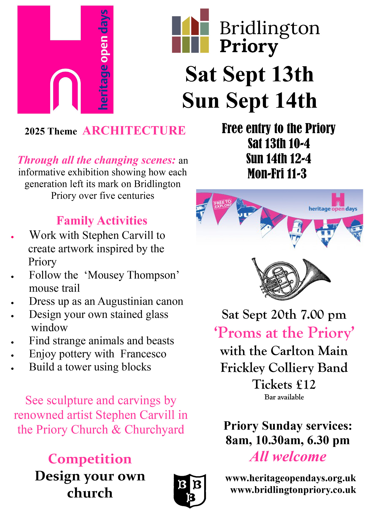 Bridlington Priory - Heritage Open Days 2025