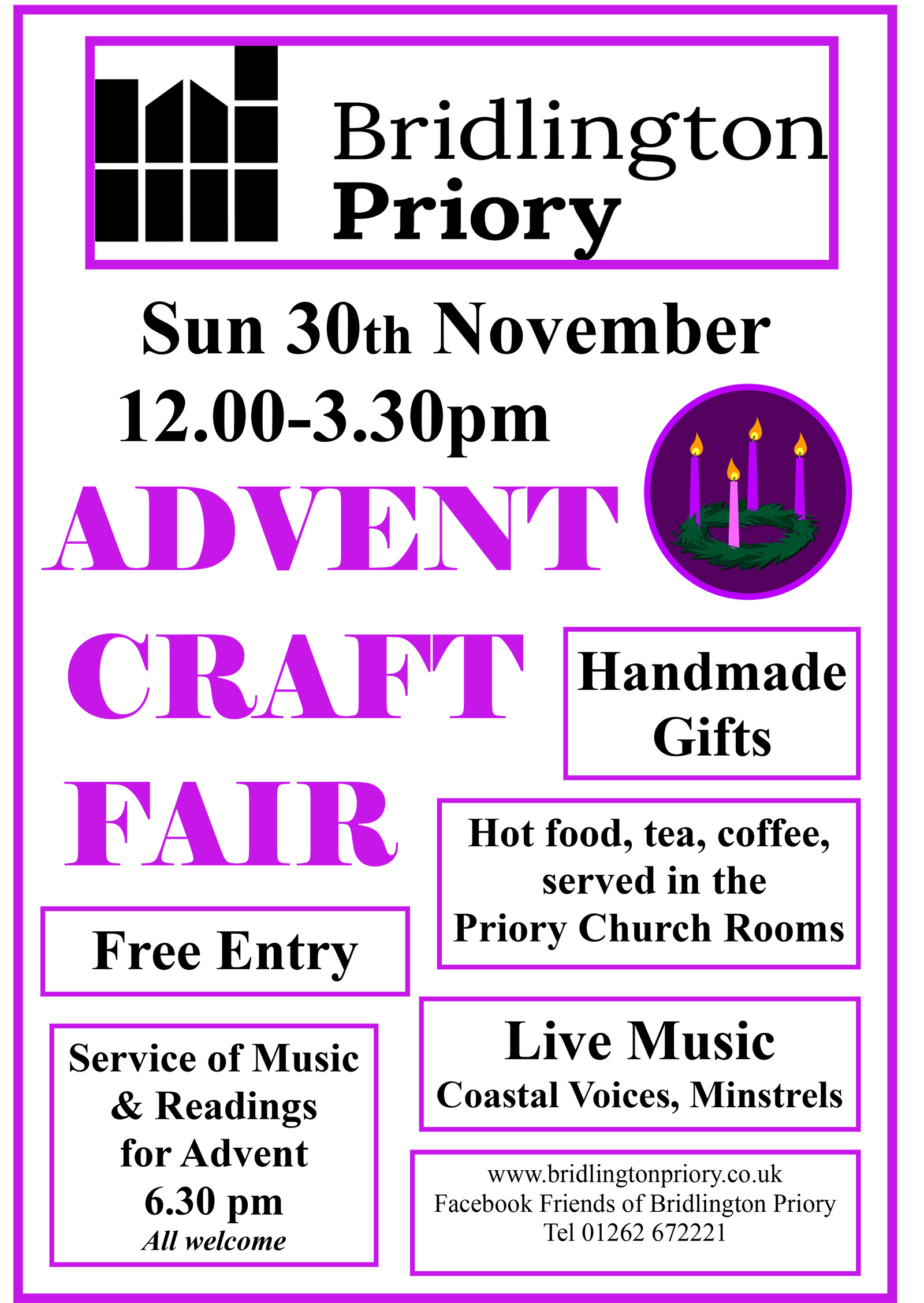 Bridlington Priory - Advent Fair 2025