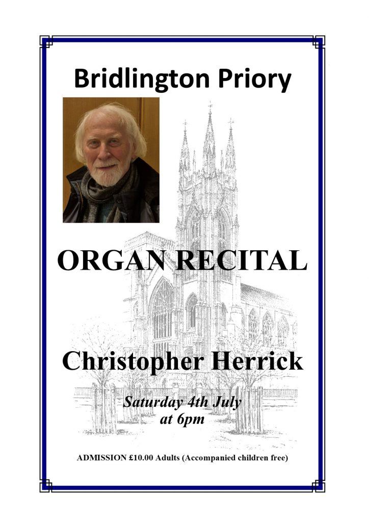 Bridlington Priory - Organ Recital - Christopher Herrick