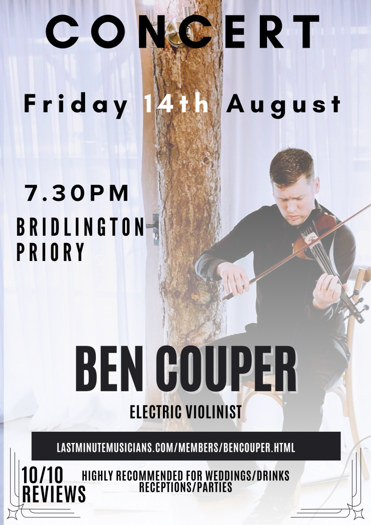 Bridlington Priory - Ben Couper 2026